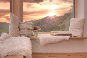 Ausblick vom Eckfenster